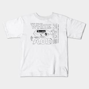 White Flag x AOD (Danceteria, 1985) Kids T-Shirt